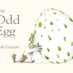 Cover of EMily Gravett's The Odd Egg.